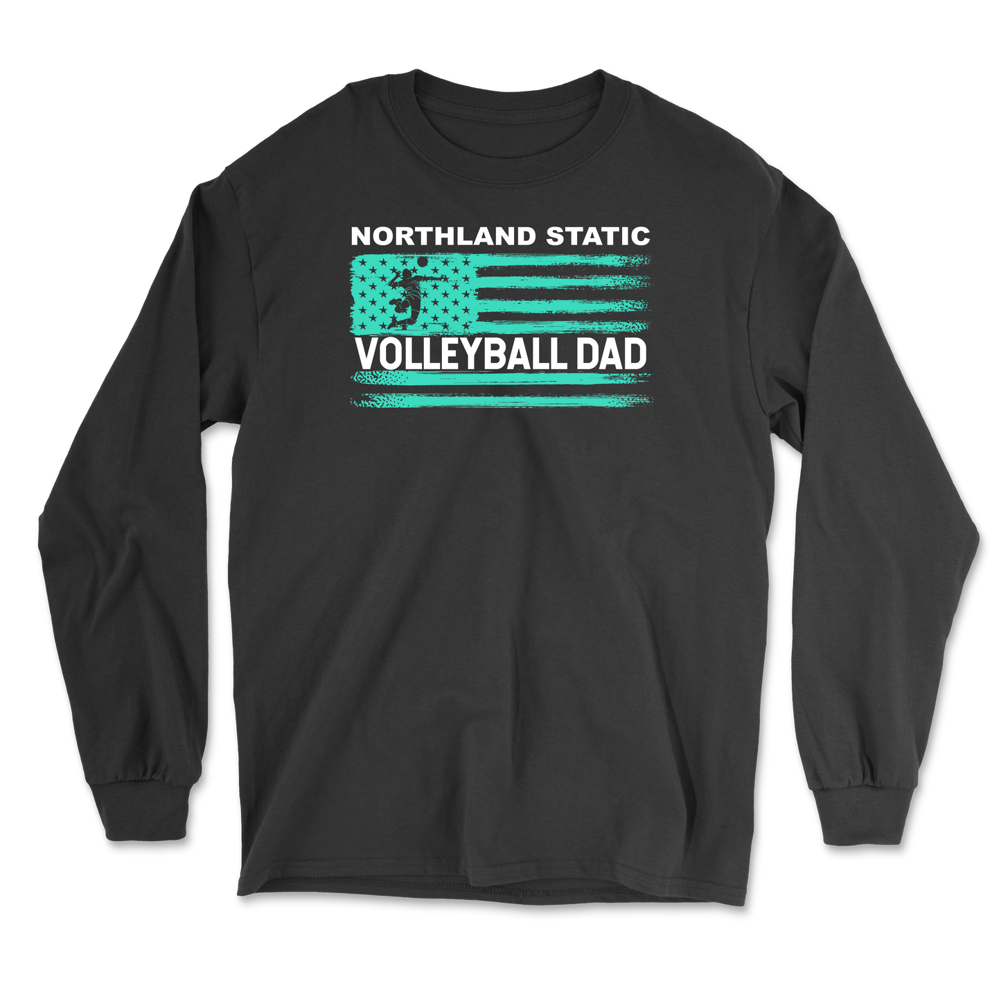 Northland Static Volleyball Dad Long Sleeve