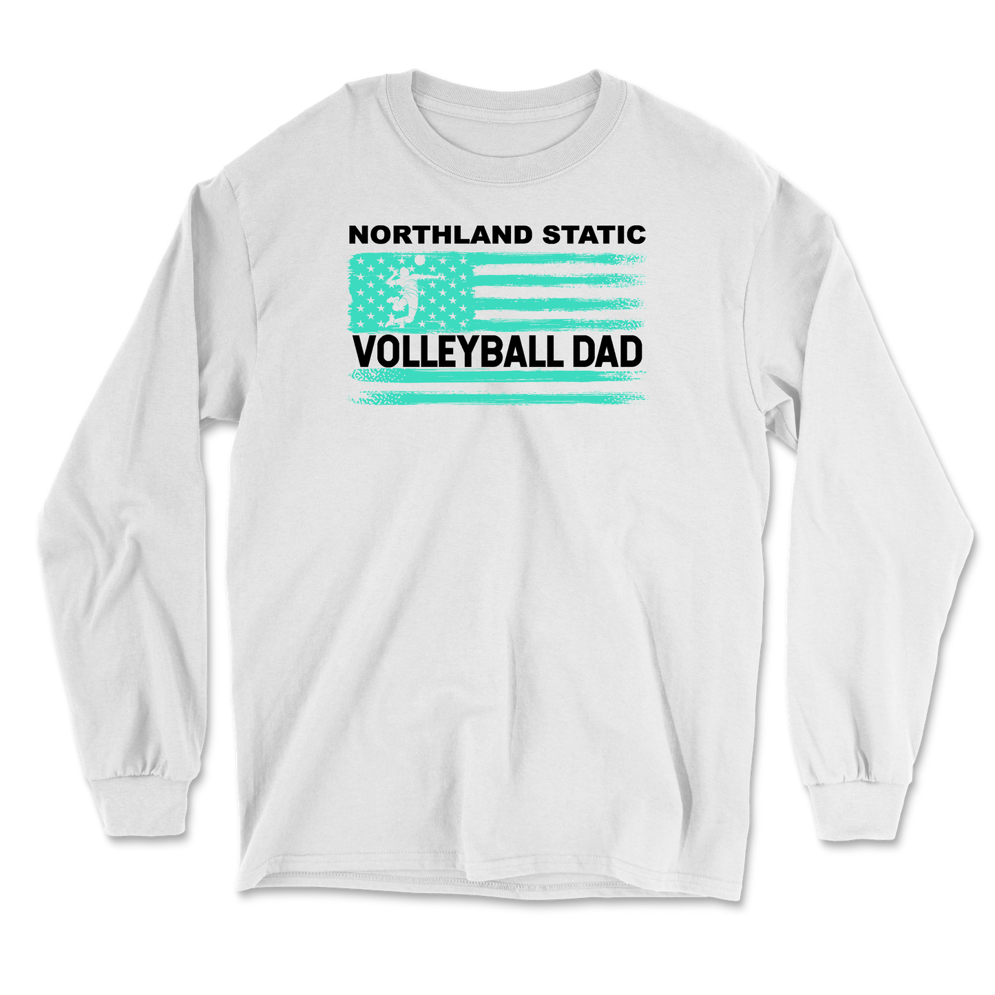 Northland Static Volleyball Dad Long Sleeve